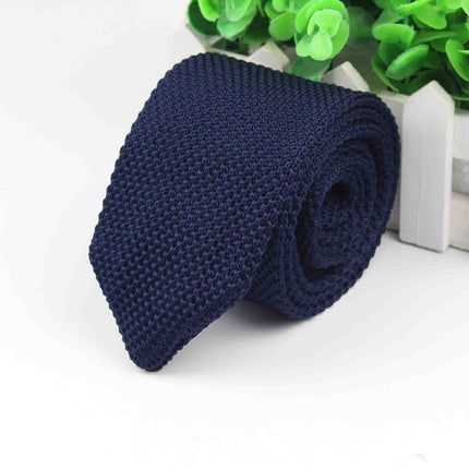 Men's Casual Knitted Cotton Tie - Wnkrs