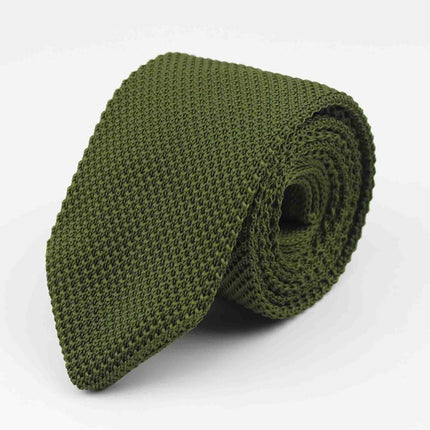 Men's Casual Knitted Cotton Tie - Wnkrs