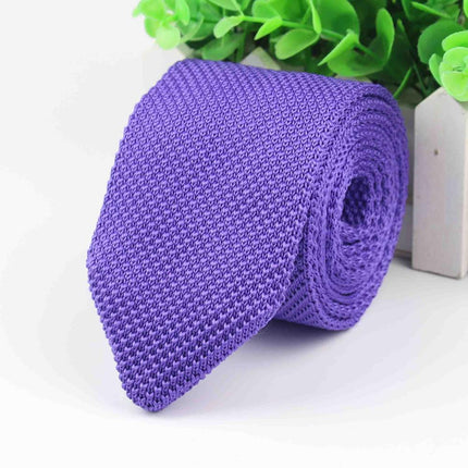 Men's Casual Knitted Cotton Tie - Wnkrs