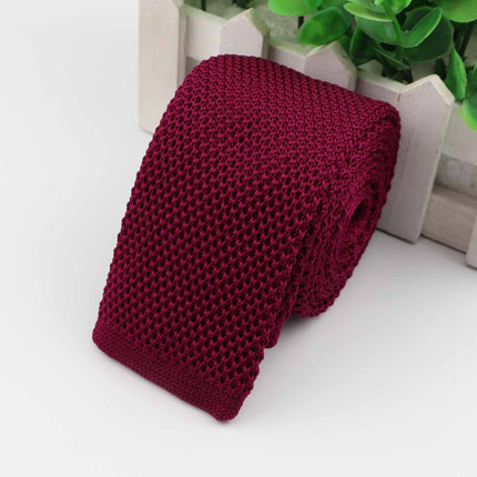 Colorful Knitted Men's Ties - Wnkrs