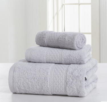 Cotton soft double-sided thickening towel skin-friendly bath towel beauty salon bathrobe bath towel set - Wnkrs