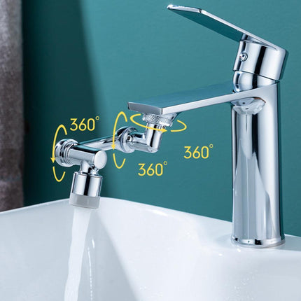 Universal 1080 Swivel Faucet Aerator Multifunction Faucet Extender Universal Swivel Splash Resistant Shower - Wnkrs