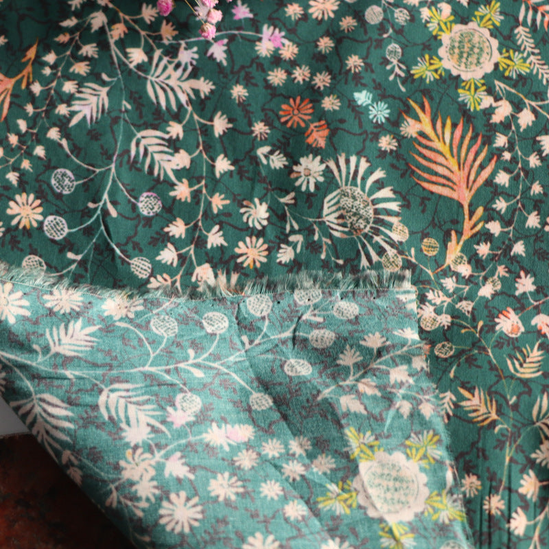 Long Staple Cotton Fabric Digital Printing Girls' Clothing
