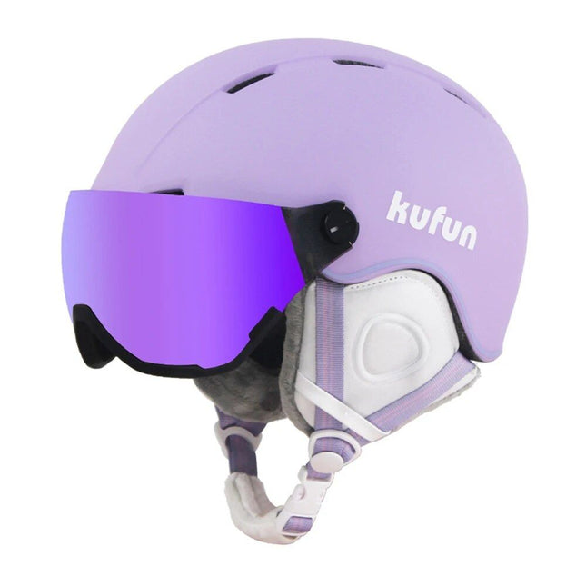 Multi-Functional Ski Helmet with Integrated Visor for Winter Sports - Wnkrs