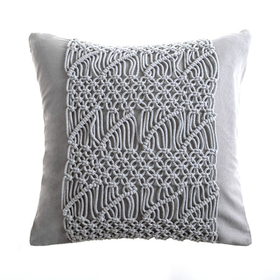 Hand-woven Cotton Thread Cushion Cover - Wnkrs