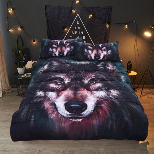 Wolf Three-piece bedding set - Wnkrs