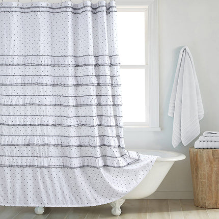 Fashion And Environment-friendly Polyester Fabrics Thickened Shower Curtain - Wnkrs
