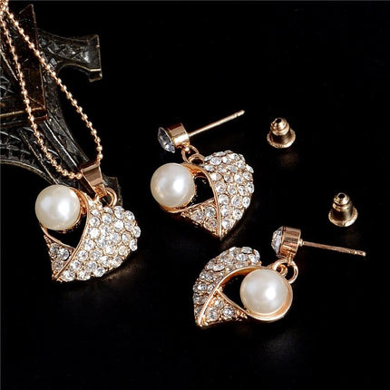 Women's Vintage Pearl Imitation Jewelry Set - Wnkrs