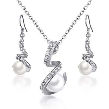 Women's Vintage Pearl Imitation Jewelry Set - Wnkrs