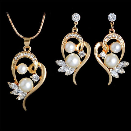 Women's Vintage Pearl Imitation Jewelry Set - Wnkrs