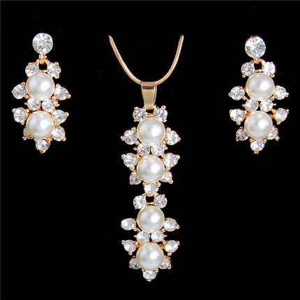 Women's Vintage Pearl Imitation Jewelry Set - Wnkrs