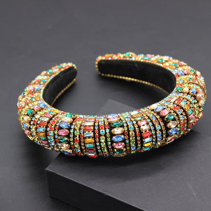 Women's Wide Baroque Pearl Decorated Headband - Wnkrs