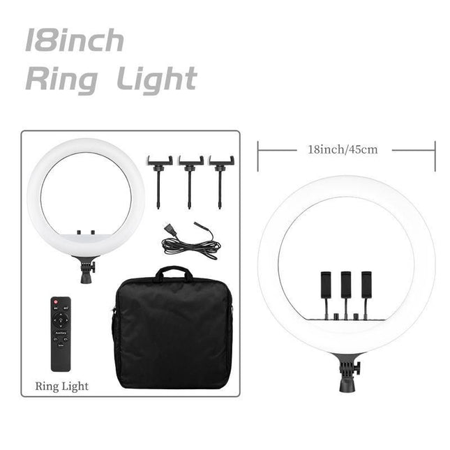 18-inch Bi-Color LED Ring Light - Wnkrs
