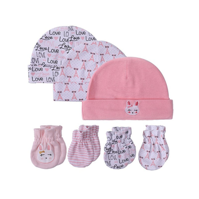 Newborn's Cotton Hats and Mittens - Wnkrs
