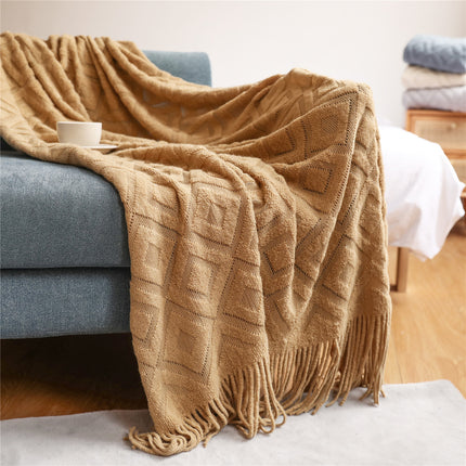 Summer Office Air Conditioning Nap Blanket Knitting - Wnkrs