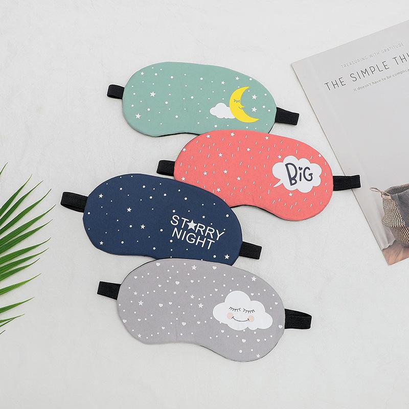 Adjustable Cotton-and-Silk Blend Sleep Mask