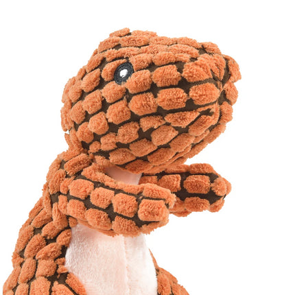 Jouets en peluche dinosaures pour animaux de compagnie – Jouets à mâcher interactifs pour chats et chiens