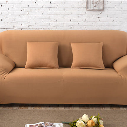 Solid Colors Sofa Universal Sofa Cover Sofa Chaise Cover Lounge Full Cover Non-slip European General - Wnkrs