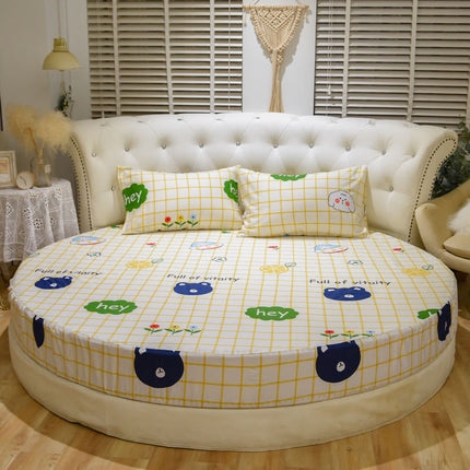 Round Bed Sheet Bedspread Hotel Hotel Mattress Protector - Wnkrs
