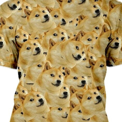 Dog Meme Printed T-Shirt - Wnkrs