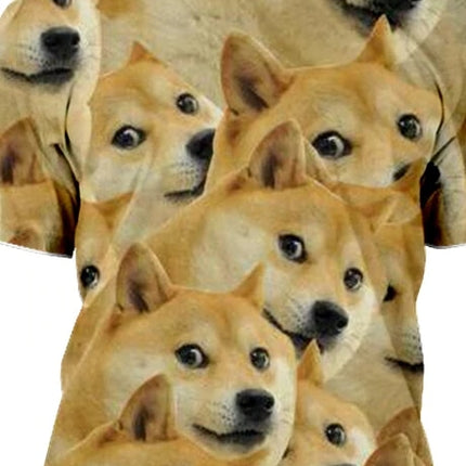 Dog Meme Printed T-Shirt - Wnkrs