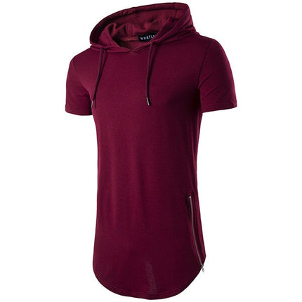 Men's Hooded Cotton Sport T-Shirt - Wnkrs