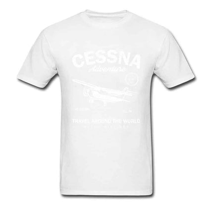 Men's Aviation Style Cotton T-Shirt - Wnkrs