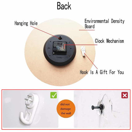 Wooden Wall Clock - Wnkrs