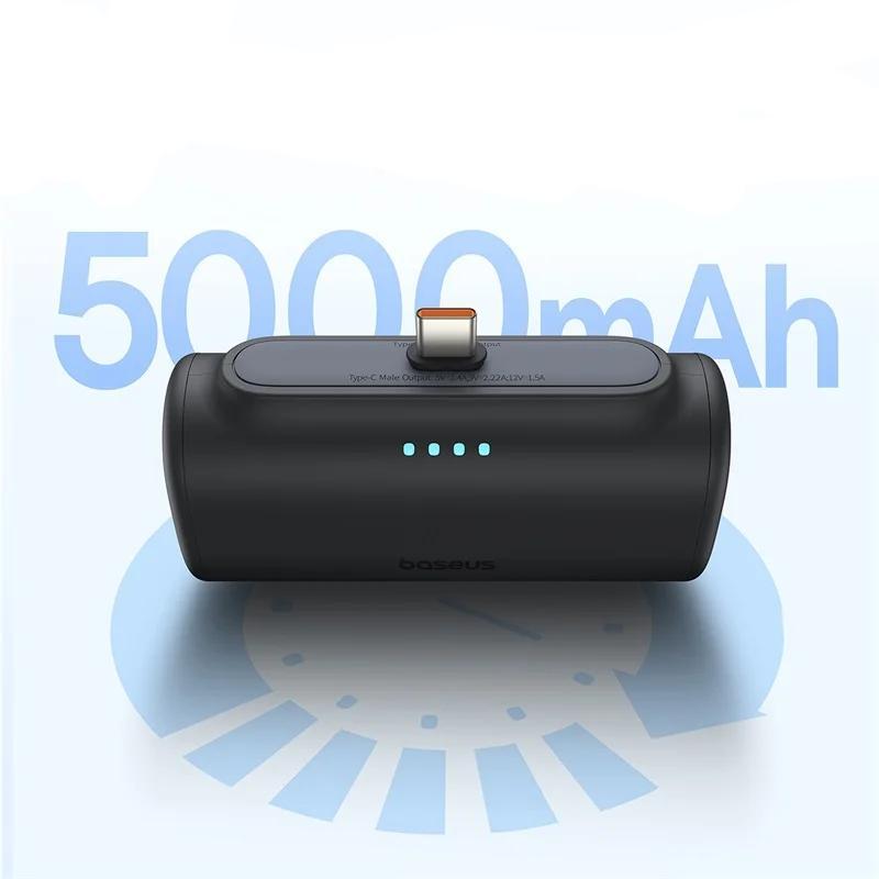 Mini 20W Fast Charging Power Bank 5000mAh with Type-C