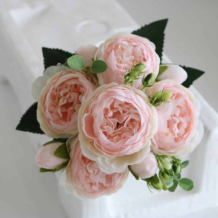 Artificial Bouquet of Peonies Flowers - Wnkrs
