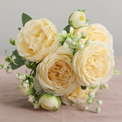 Artificial Bouquet of Peonies Flowers - Wnkrs