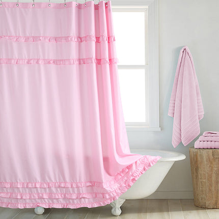 Fashion And Environment-friendly Polyester Fabrics Thickened Shower Curtain - Wnkrs