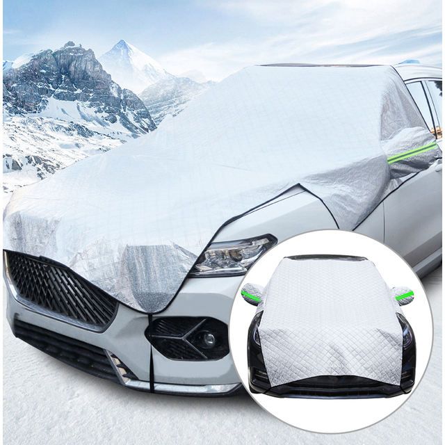Winter Car Protection: Lengthen & Thicken Windshield Snow Cover