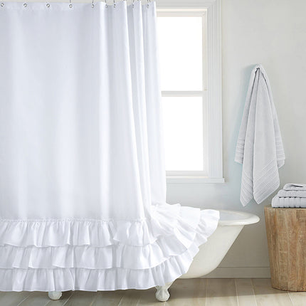 Fashion And Environment-friendly Polyester Fabrics Thickened Shower Curtain - Wnkrs