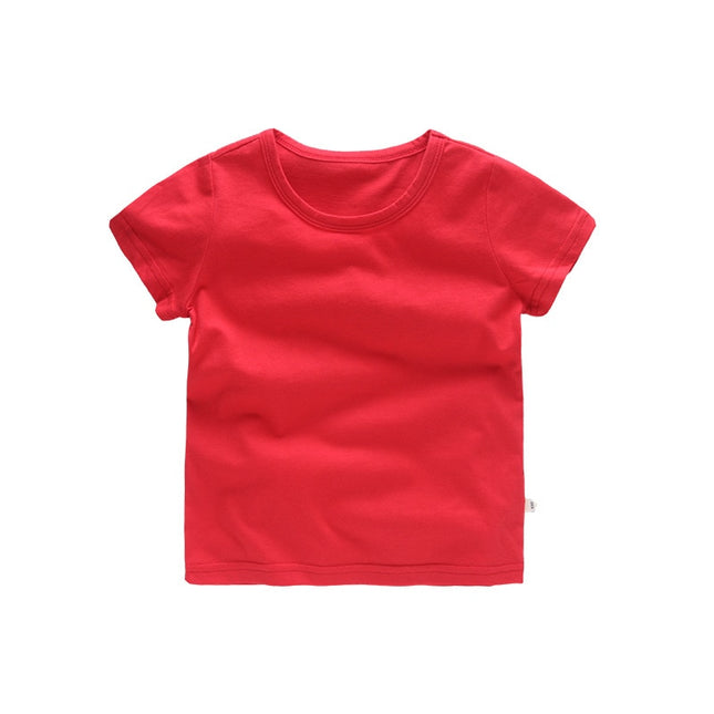 Short-Sleeved Cotton T-Shirt for Boys - Wnkrs