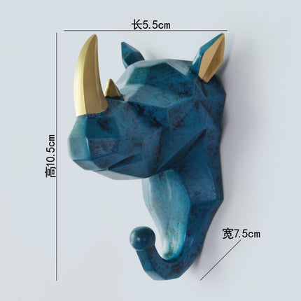 Animal Head Shaped Wall Hanger - Wnkrs