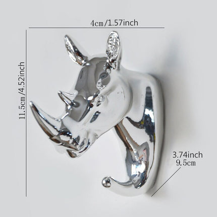 Animal Head Shaped Wall Hanger - Wnkrs