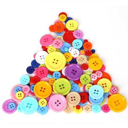 Bright Round Sewing Buttons - Wnkrs