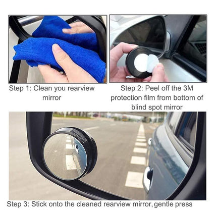 Rotatable Car Blind Spot Mirror - Wnkrs