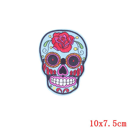 Flower Skull Patch - Wnkrs