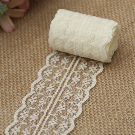 Embroidered Lace Ribbon for Wedding Decor - Wnkrs