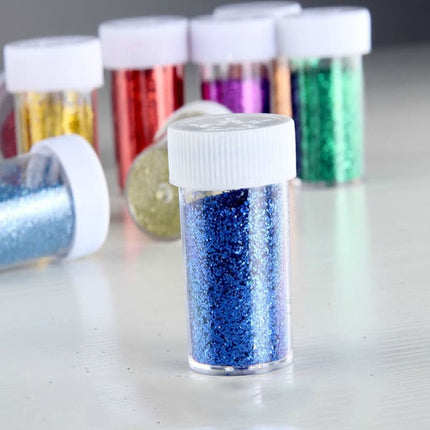 Bottle of Glitter Powder for Art Decor - Wnkrs