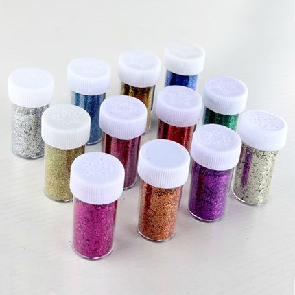Bottle of Glitter Powder for Art Decor - Wnkrs