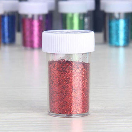 Bottle of Glitter Powder for Art Decor - Wnkrs