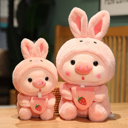 Peluche animal en forme de thé aux perles Kawaii - Cadeau de décoration pour la maison adorable