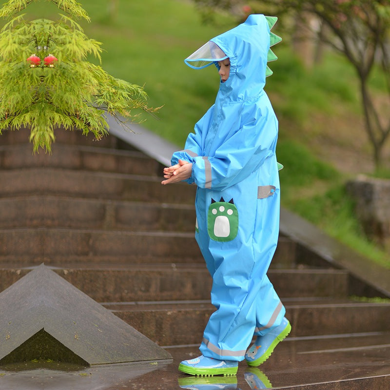 Kids Nylon Rainwear: Jacket and Suit Options