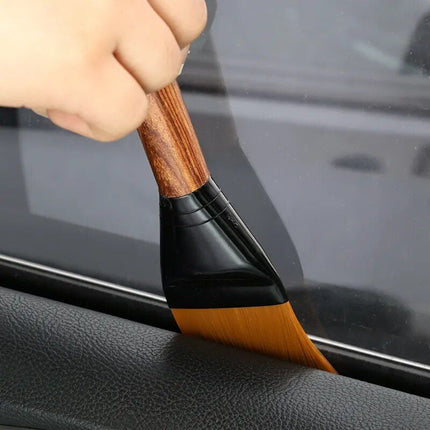 Cleaning Brush Wood Handle Tools Car Interior - Wnkrs