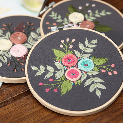 Floral Embroidery Kit - Wnkrs