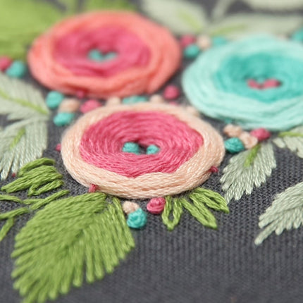 Floral Embroidery Kit - Wnkrs