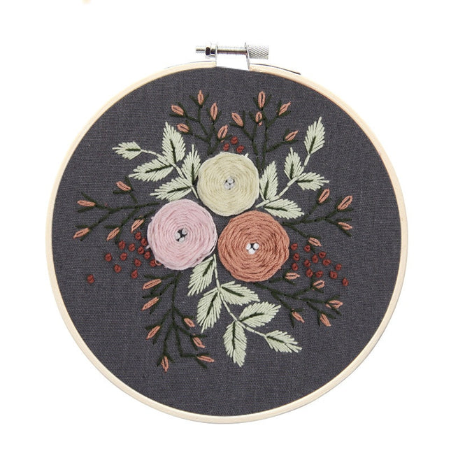 Floral Embroidery Kit - Wnkrs